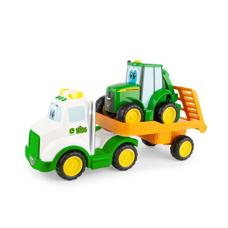 Іграшкова техніка John Deere Kids тягач і трактор зі світлом і звуком (47207)