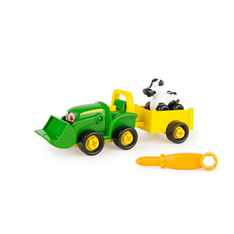 Конструктор John Deere Kids Трактор із ковшем і причепом (47209)