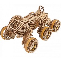 Дерев'яний механічний 3D конструктор Ukrainian Gears Пілотований марсохід (70206)