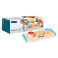 Дерев'яний сортер Guidecraft Manipulatives Прості фігури (G6743)