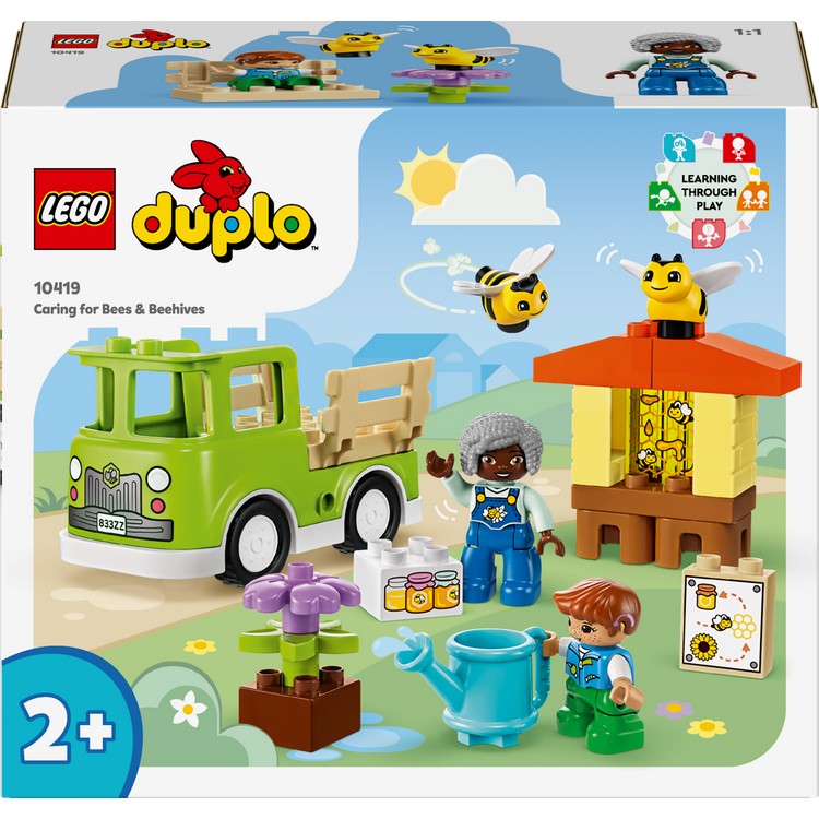 Конструктор LEGO DUPLO Town Догляд за бджолами й вуликами 22 деталі (10419)