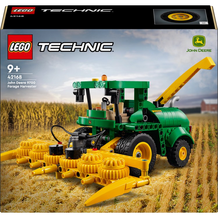 Конструктор LEGO Technic Кормозбиральний комбайн John Deere 9700, 559 деталей (42168)