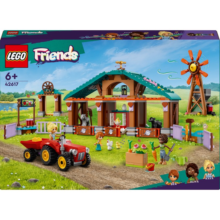 Конструктор LEGO Friends Притулок для сільськогосподарських тварин 489 деталей (42617)