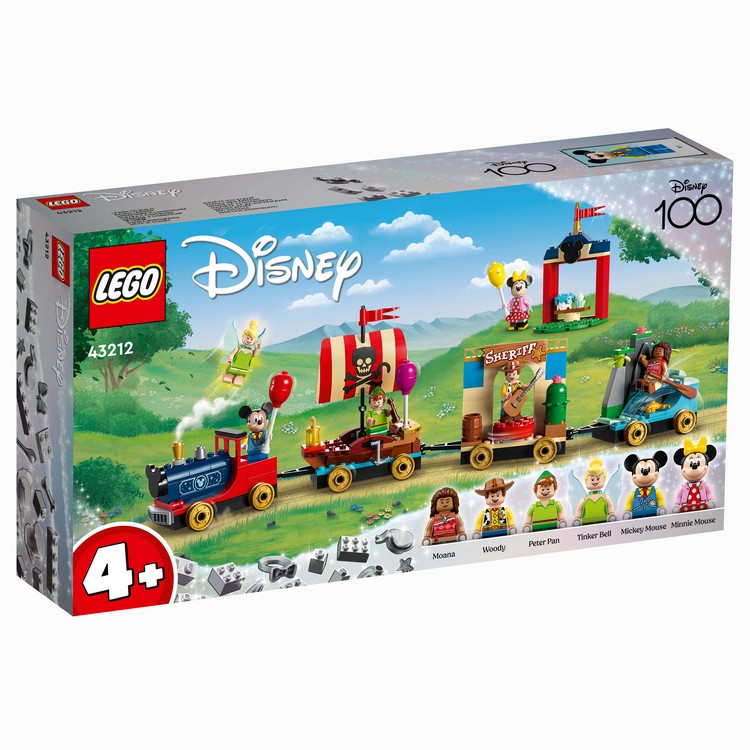 Конструктор LEGO Disney Classic Святковий диснеївський поїзд 191 деталь (43212)